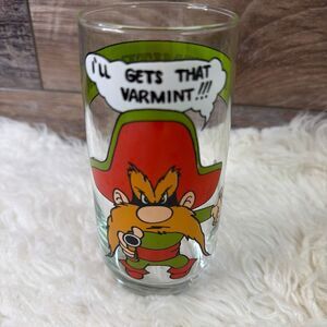 Yosemite Sam Looney Tunes 8 oz Glass Tumbler Arby’s Collector Series 1966